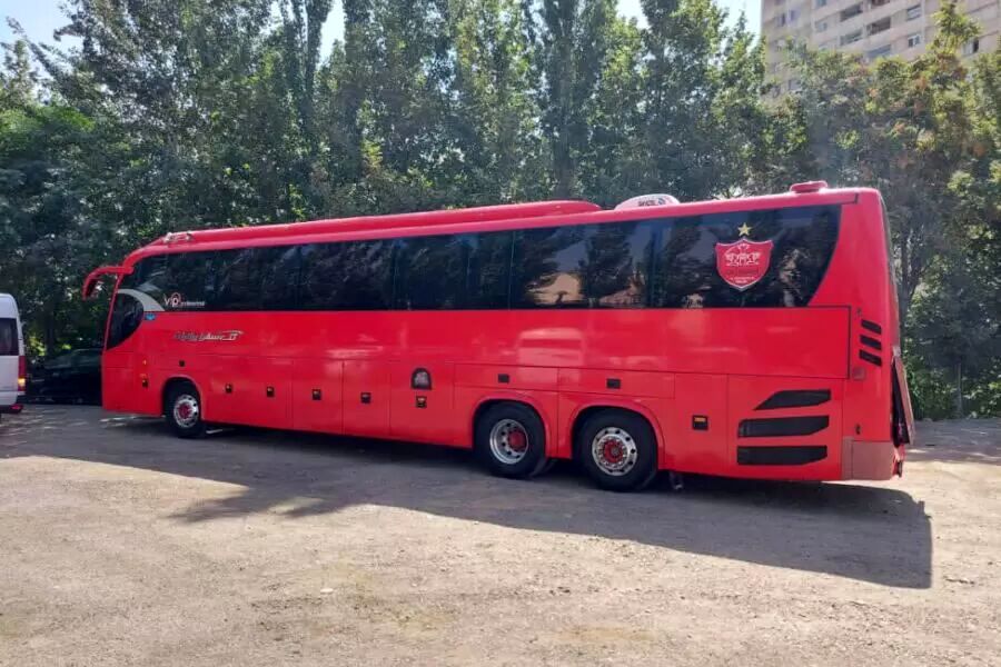 زمان سفر کاروان پرسپولیس به قائمشهر