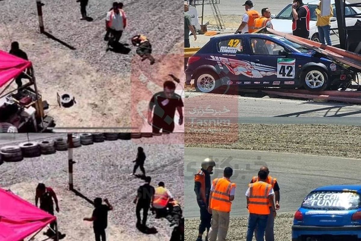 حادثه مرگبار برای خبرنگار ورزشی در پیست آزادی؛ فدراسیون اتومبیلرانی واکنش نشان داد!