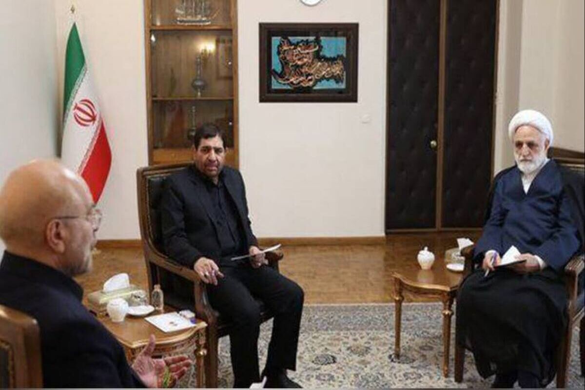 برگزاری جلسه فوق العاده سران قوا به میزبانی مخبر
