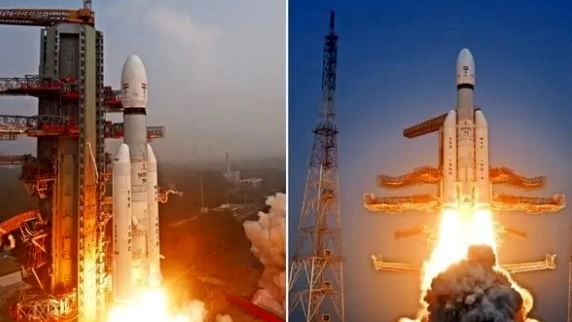 گام مهم هند در صنعت فضایی با پرتاب یک راکت ماهواره‌بر/ببینید