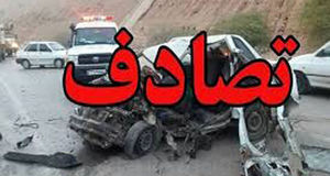تصادف وحشتناک ۲ خودرو ۱۰ نفر را آش و لاش کرد