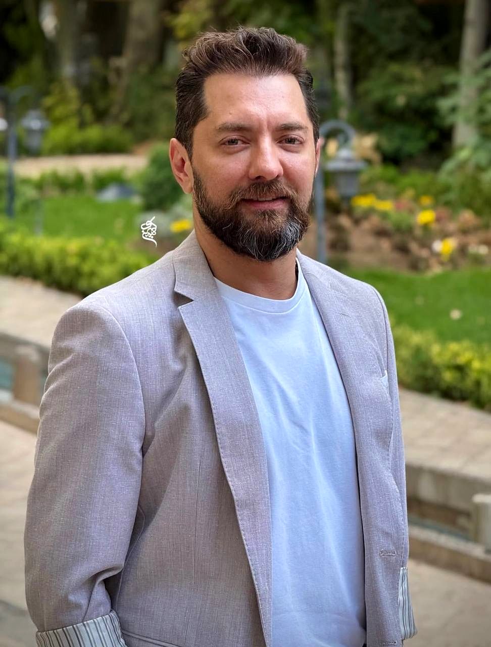 بهرام رادان با تیپ مینیمال/ عکس