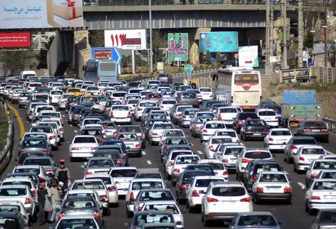 انسداد اتوبان تهران - کرج تا هفته آینده