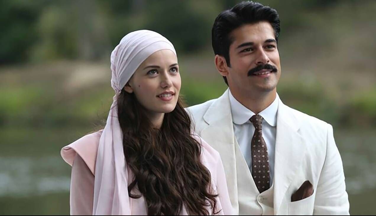 عکس جذاب از بوراک اوزچویت و فاحریه اوجن