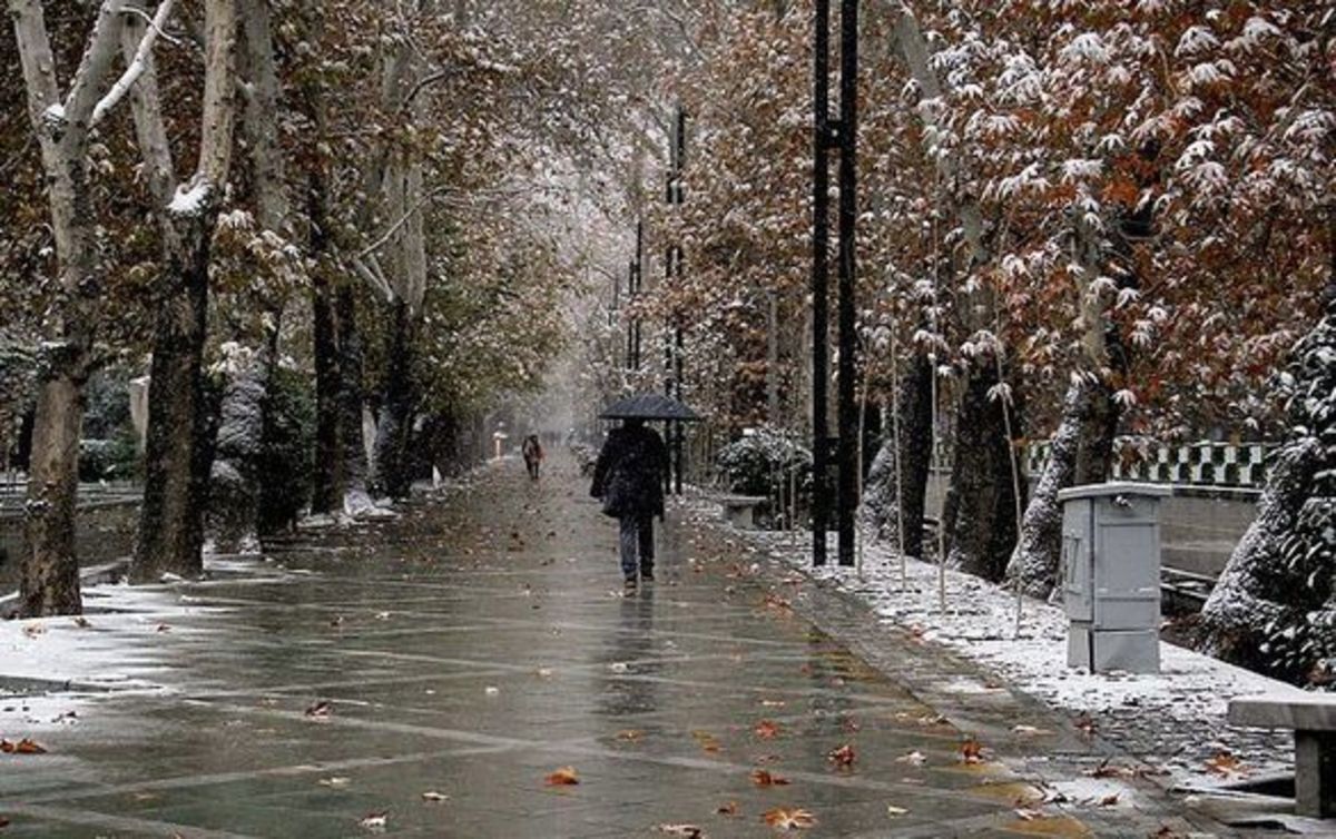 باران و برف در ۱۹ استان کشور