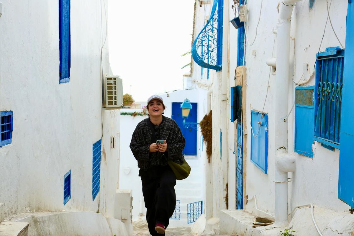 قاب پربازدید الیکا عبدالرزاقی و بازیگر ستایش در تونس