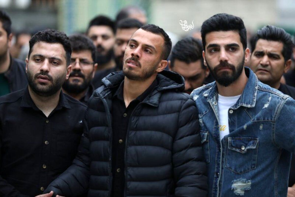 قهرمانهای آملی کشتی دنیا در منزل مدافع استقلال +عکس