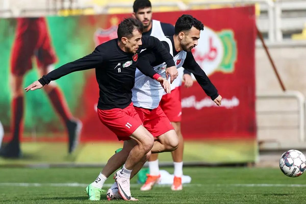 غیبت ملی پوشان پرسپولیس؛ تمرین 100 دقیقه‌ای سرخ ها برای شروع مجدد