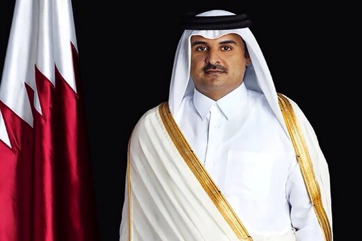 عکسی از کمک دست و دلبازانه امیر قطر به زلزله زندگان ترک و سوری