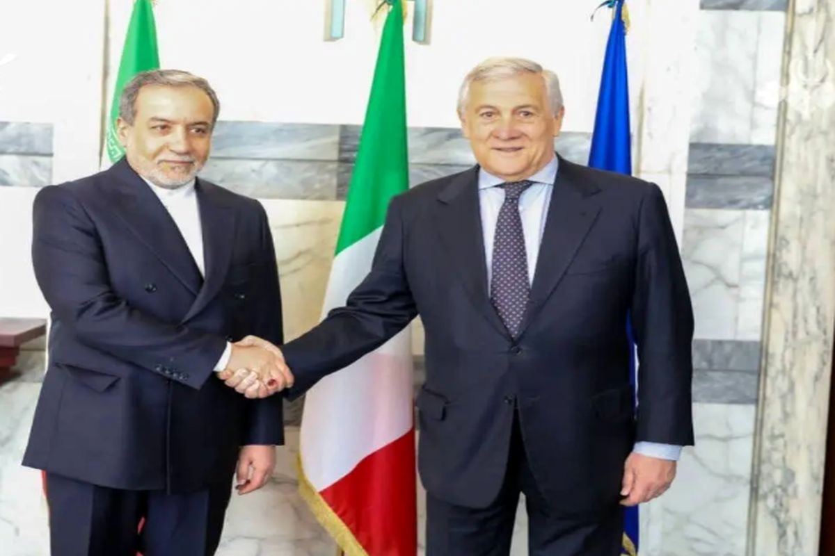 دیدار عراقچی با وزیر خارجه ایتالیا پیش از آغاز مذاکرات