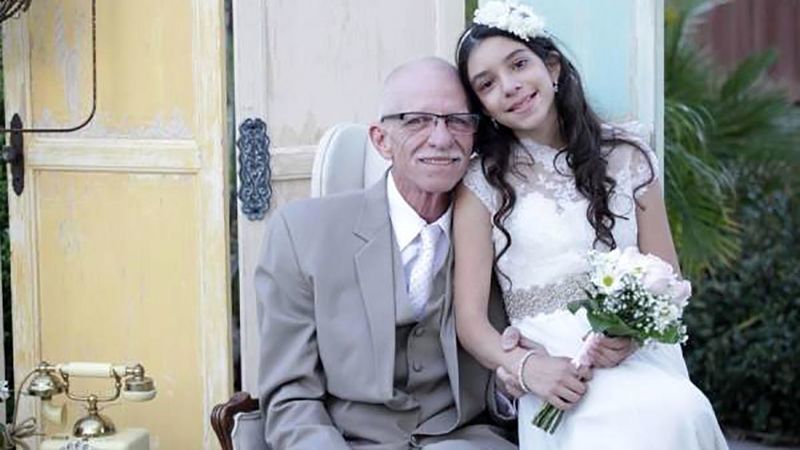 ازدواج غم انگیز دختر 11 ساله با پدرش جهان را شوکه کرد