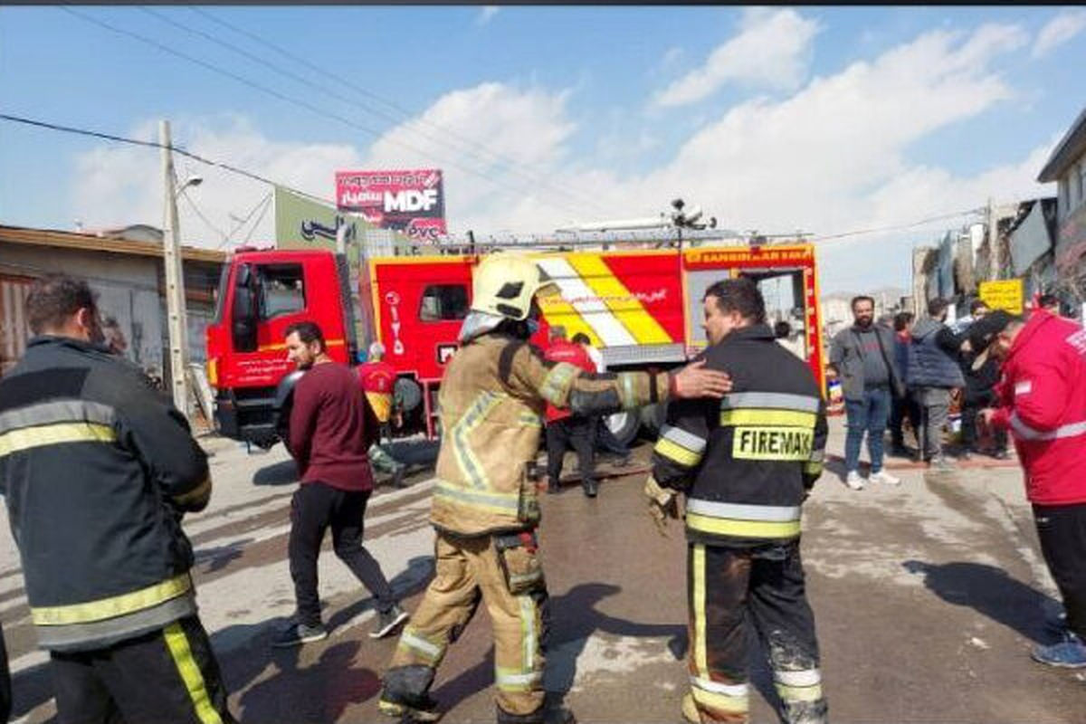حادثه هولناک در پاساژ نظامی اهواز + عکس