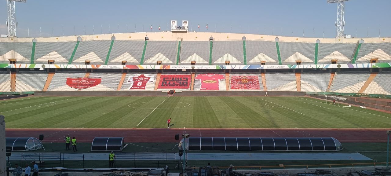 احیای ورزشگاه آزادی توسط پرسپولیسی‌ها