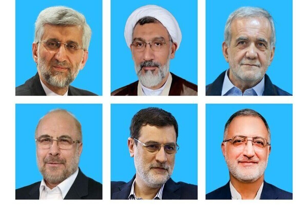 ۶ کاندیدای انتخابات در صدا و سیما حضور یافتند

