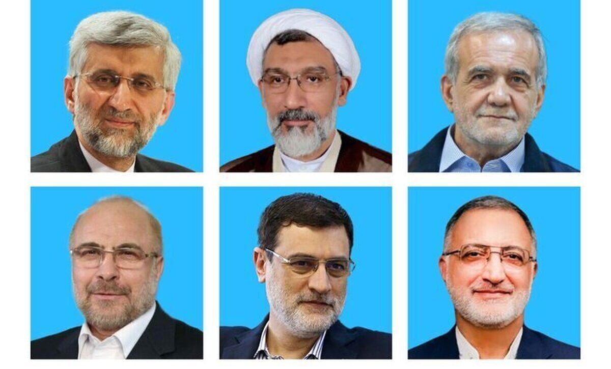 ۶ کاندیدای انتخابات در صدا و سیما حضور یافتند

