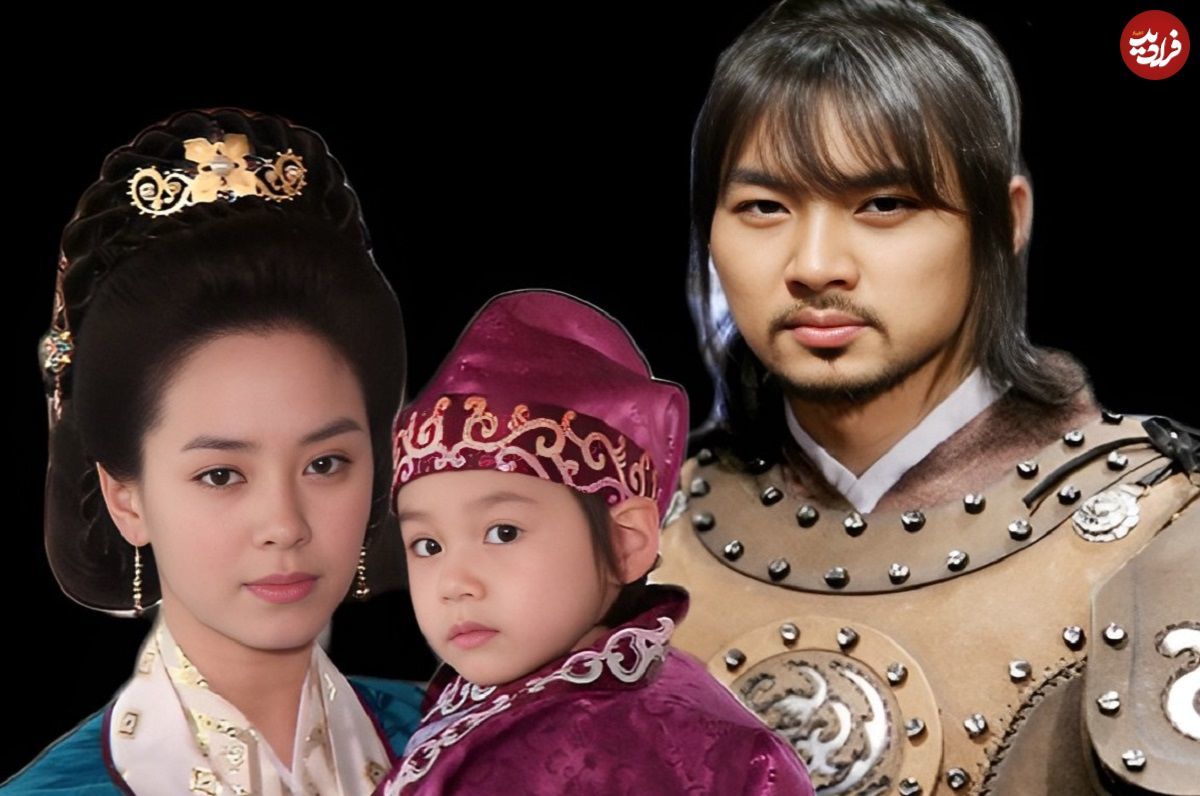 «شاهزاده یوری و بانو سویا» در پشت‌صحنه سریال جومونگ