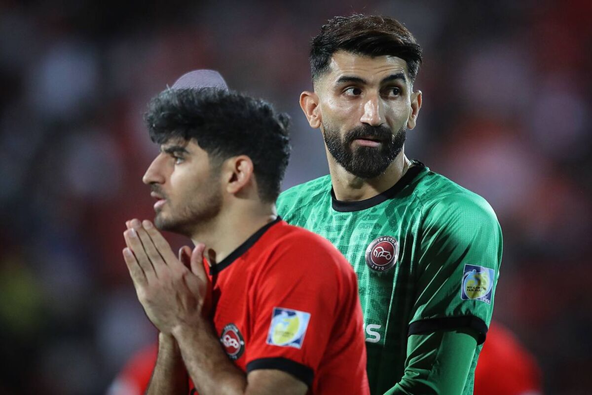 اقدام جالب علیرضا بیرانوند قبل از بازی با گل گهر + فیلم 