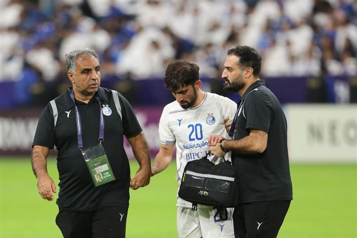 بازیکن غایب استقلال مقابل الاهلی اعلام شد