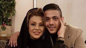 قاب احساسی نسرین مقانلو در آغوش پسرش/ ببینید