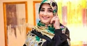 ستاره سادات قطبی با تیپ جدید آمد/ عکس