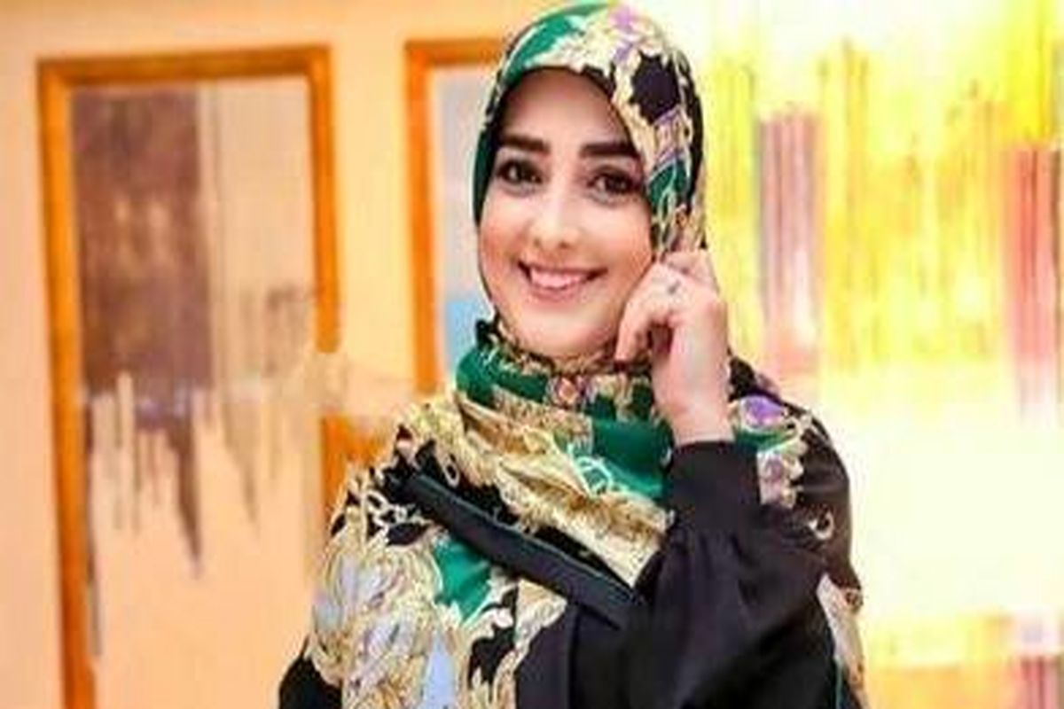 ستاره سادات قطبی با تیپ جدید آمد/ عکس