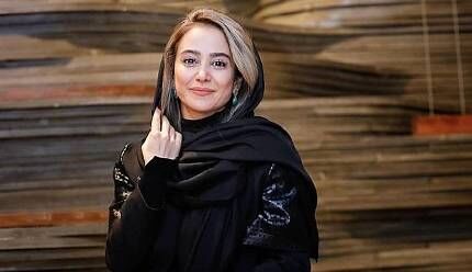 قاب‌هایی از الناز حبیبی در اکران خصوصی قهرمان