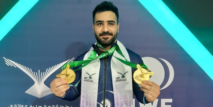 غرش ملی‌پوش وزنه برداری در عربستان/ جوادی قهرمان جهان شد