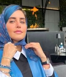  الناز شاکردوست با ریش و پشم/ تصاویر