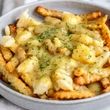 طرز تهیه پاپاس سیب‌زمینی با سس قارچ!