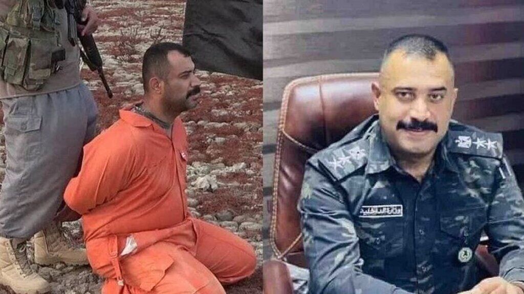 داعش سر یک افسر عراقی را  به وحشیانه ترین شکل برید/ واکنش نخست وزیر عراق چه بود؟+ عکس