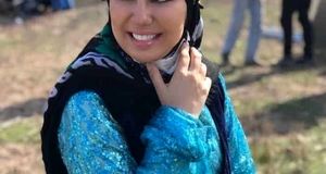 تیپ پلنگی شیدا یوسفی در یک جشن/ عکس