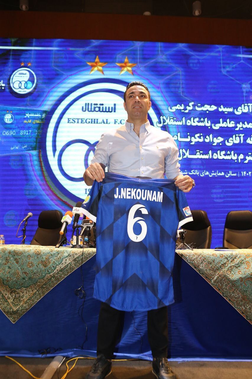 مدیرعامل جدید استقلال نیامده با نکونام دعواش شد!