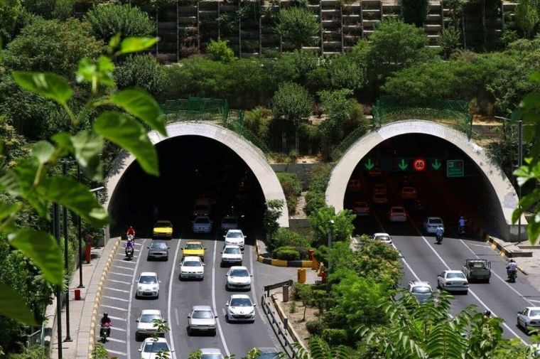 ۲ باند در تونل‌های رسالت و شهداغزه امشب مسدود می‌شود