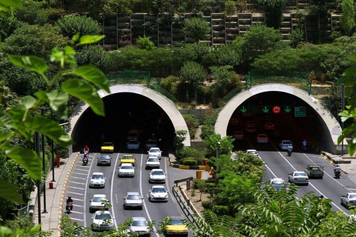 ۲ باند در تونلهای رسالت و شهداغزه امشب مسدود میشود