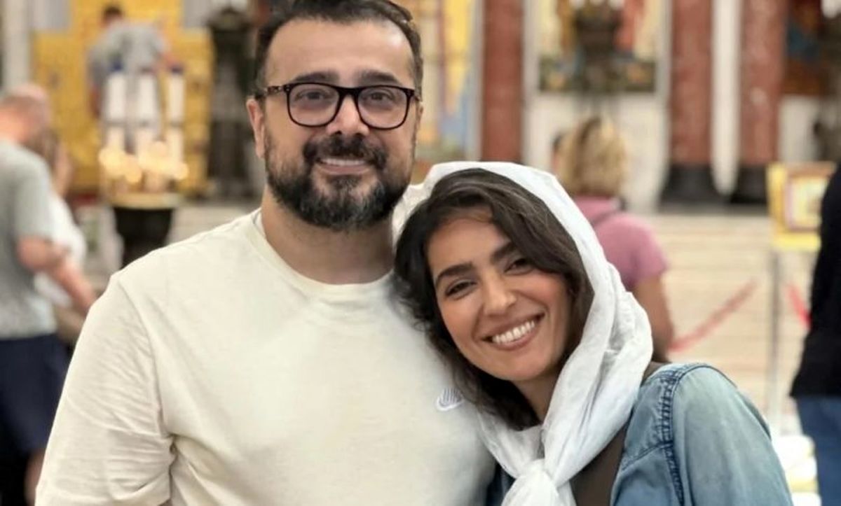 عکس جدید سپند امیرسلیمانی و مونا کرمی