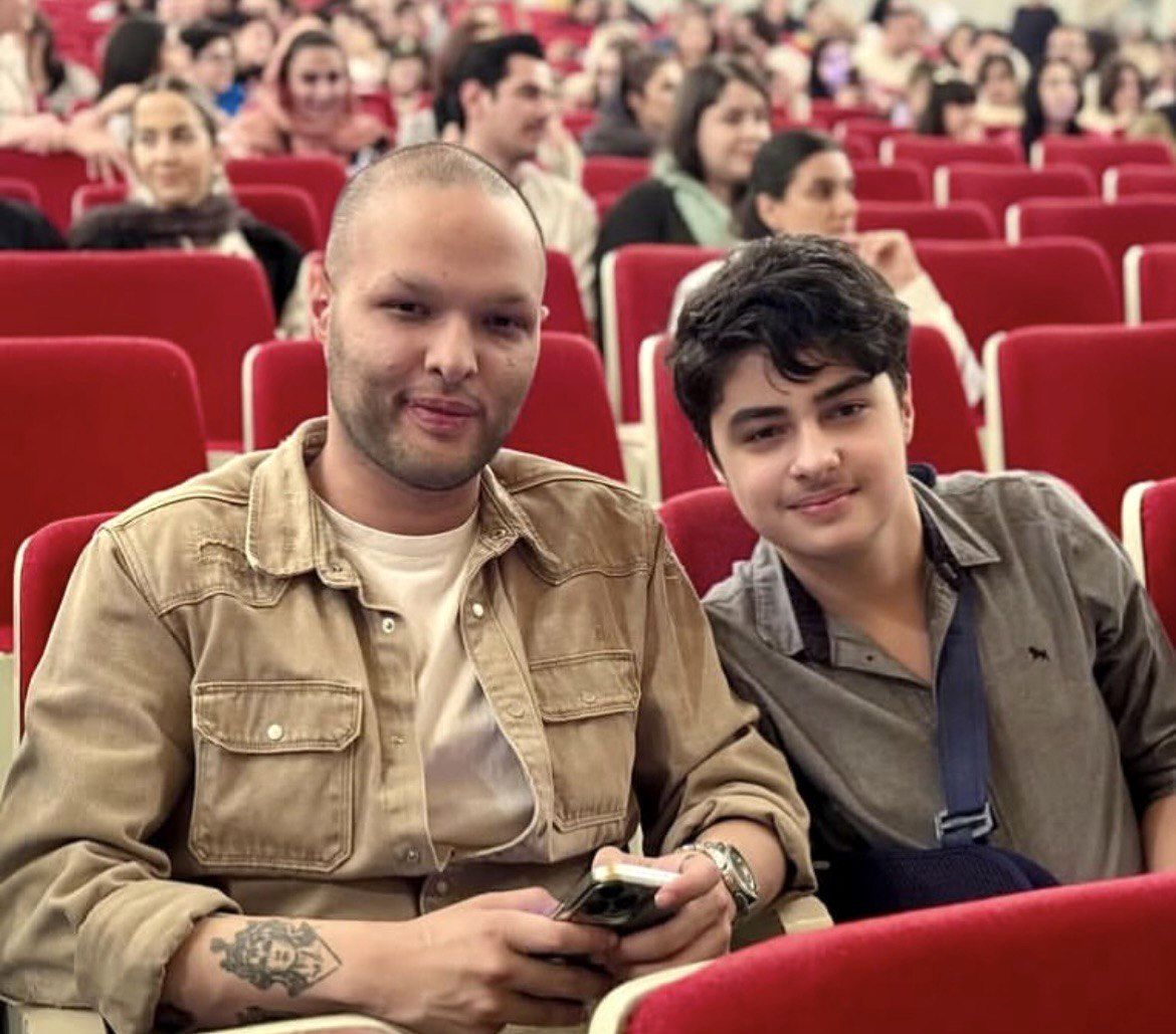 شهاب حسینی با پسر بزرگش تیپ ست زد/ عکس