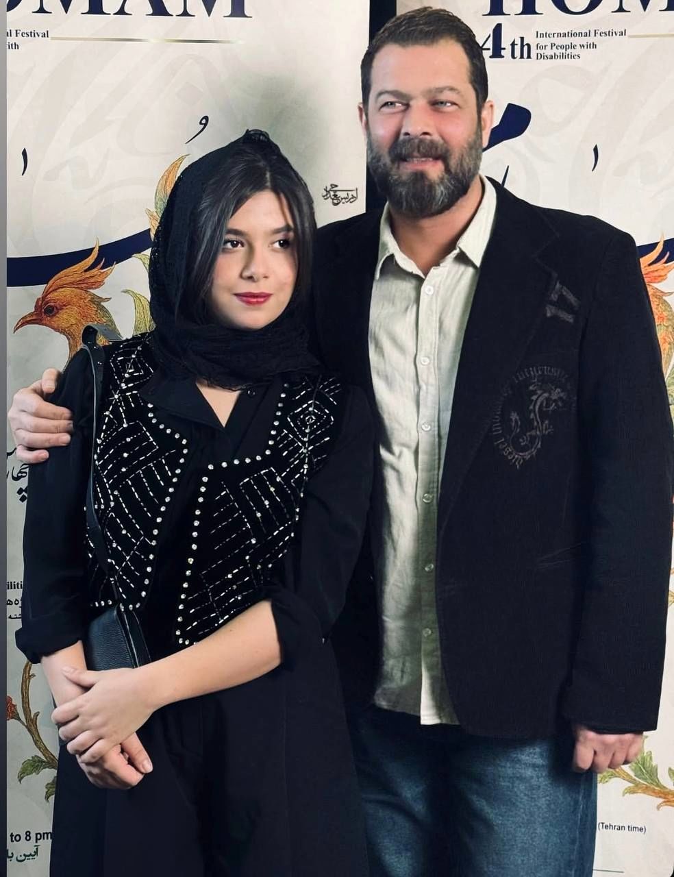  پژمان بازغی و دخترش عکس جدید گذاشتند/ ببینید