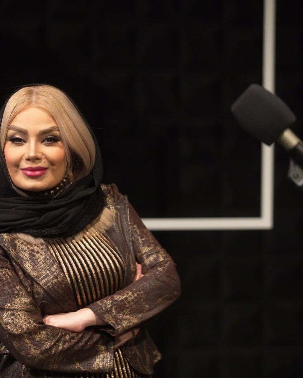 قابی از زوج مشهور هنری در کنسرت مهراد جم