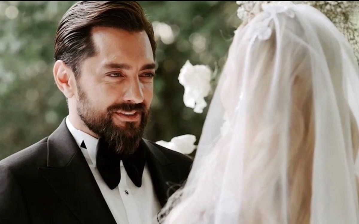 بهرام رادان با زن و بچه اش در حال قدم زدن در آمریکا/ عکس