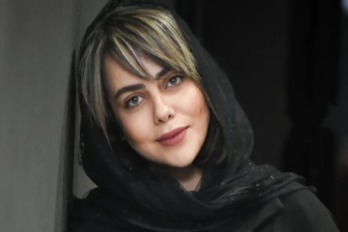 عکس متفاوت بازیگر دودکش با تم کریسمس