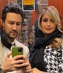 تصویر احساسی سپیده بزمی‌پور در کنار شاهرخ استخری!