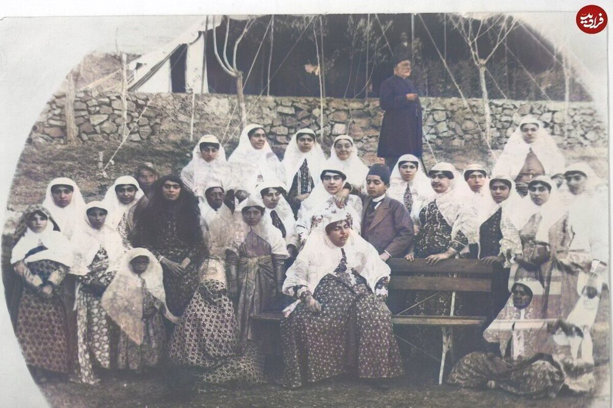 تصاویر واقعی از حرمسرای ناصرالدین‌شاه قاجار/ جیران واقعی را ببینید