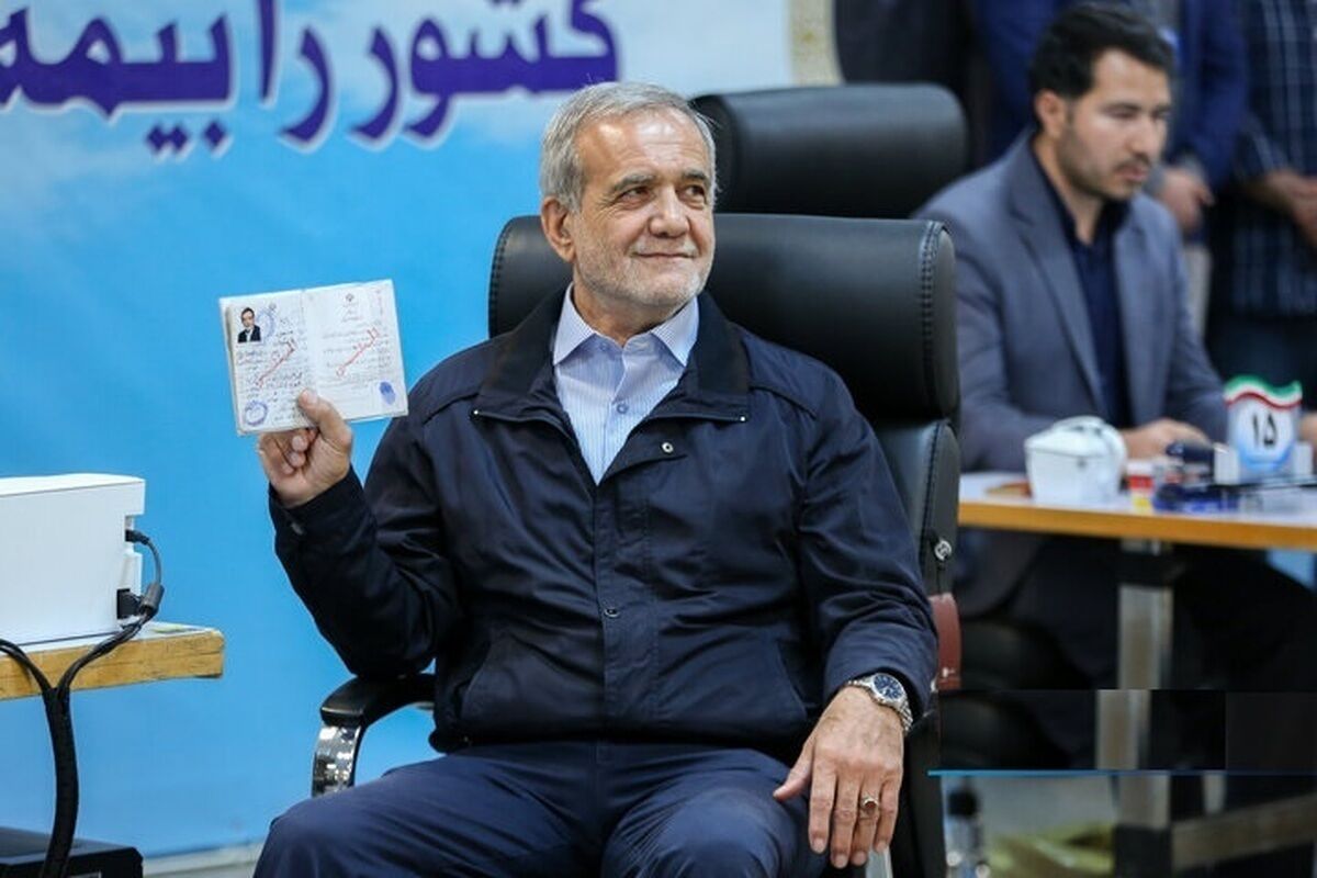 تصویری از نامزد ریاست جمهوری در یک مراسم که در ساعات اخیر پربازدید شد
