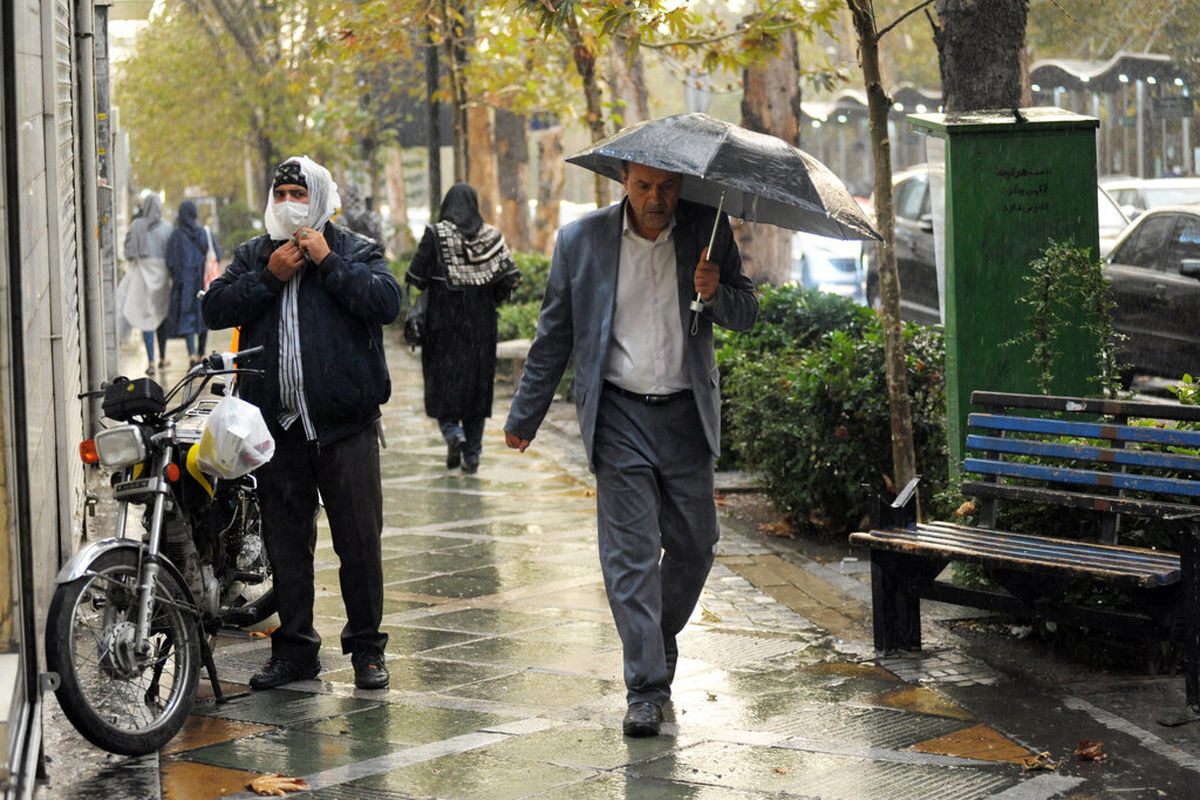 این ۱۵ استان فردا بارانی می‌شوند / هشدار رگبار باران و وزش باد شدید در پایتخت