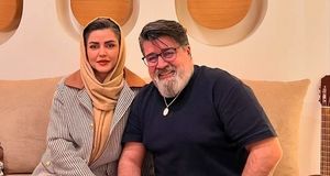 ژست عجیب مهدی یغمایی و همسرش در عکس جدیدشان!