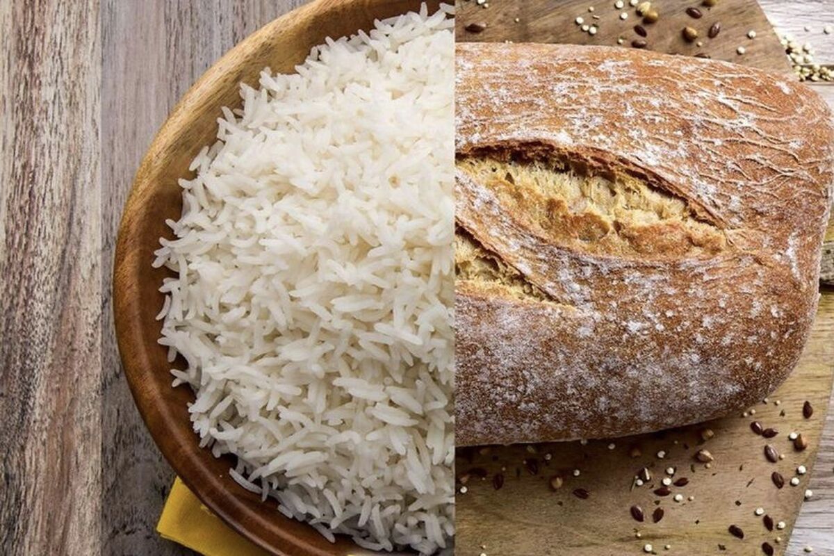 کدام بیشتر چاق می‌کند؟ نان یا برنج