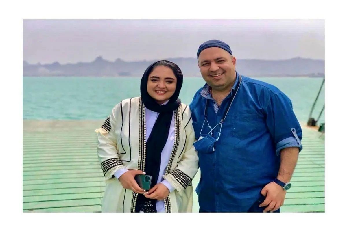 علی اوجی و نرگس بابا و مامان شدند اونم دو قلو !+ عکس