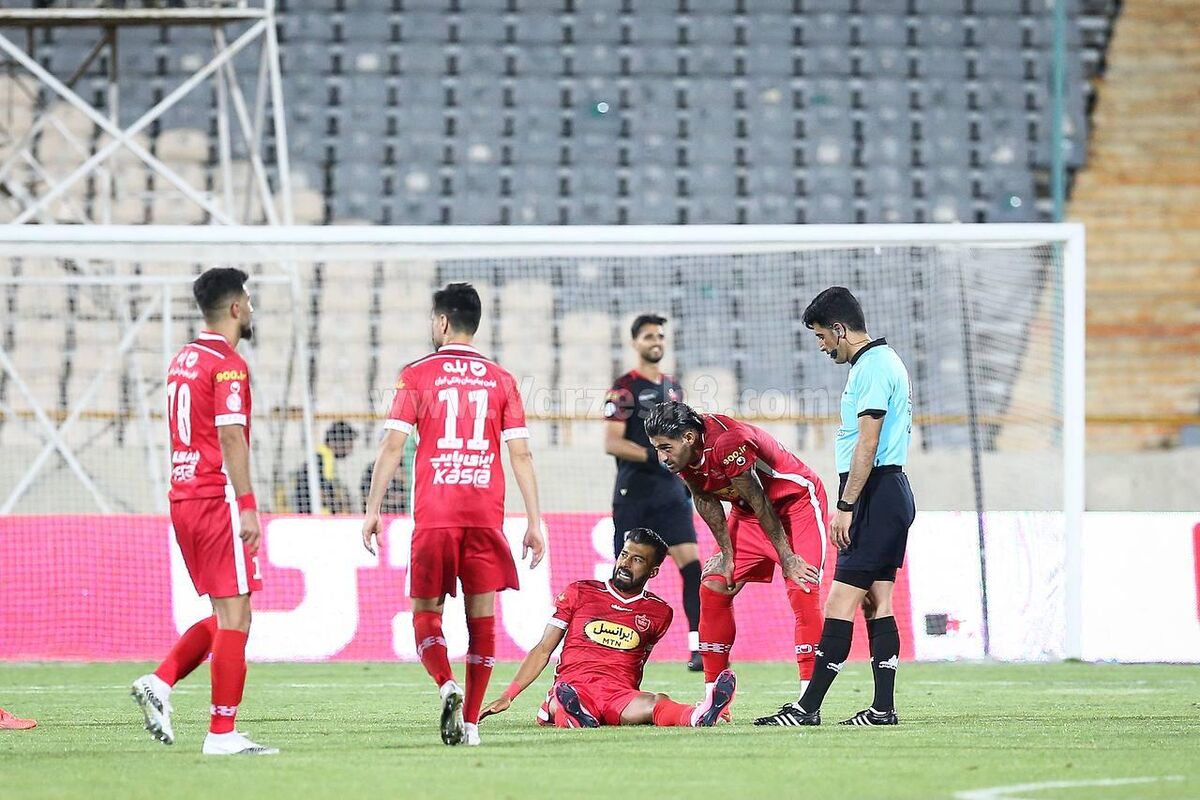 آخرین عکس رامین با پیراهن پرسپولیس