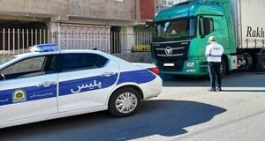 پلیس جلوی جوان ۱۷ ساله با کامیون را گرفت+ جزئیات