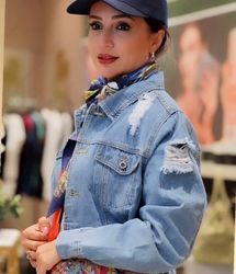 سلفی آرزو و محمدعلی در پشت صحنه سریال آنام